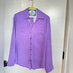Lavender Express Portofino Button Down Shirt